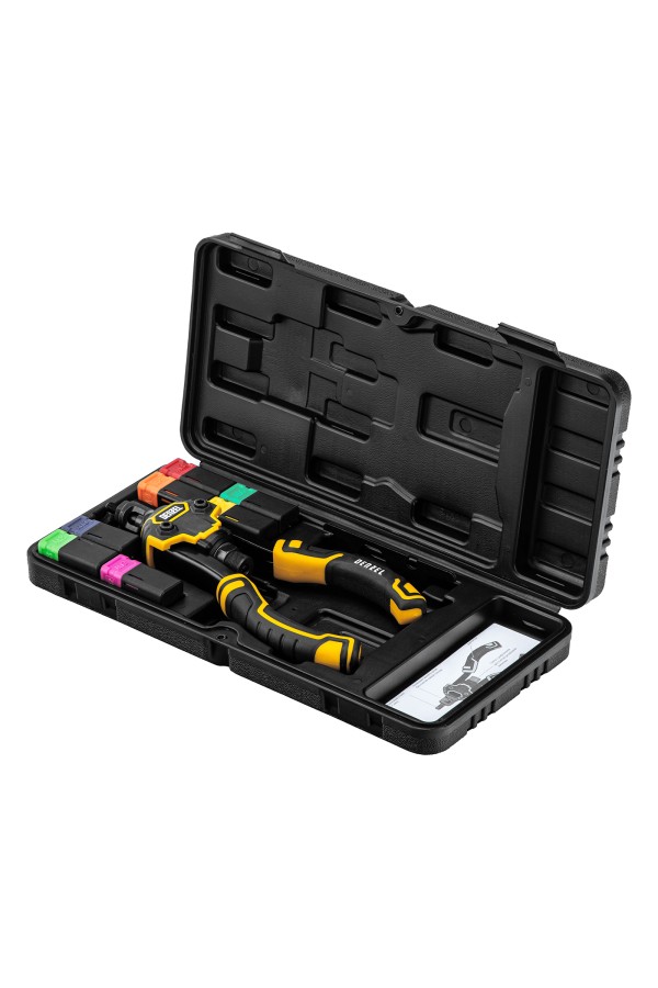 Заклепочник для резьбовых заклепок, двуручный, заклепки М3, М4, М5, М6, М8, М10, M12 Denzel