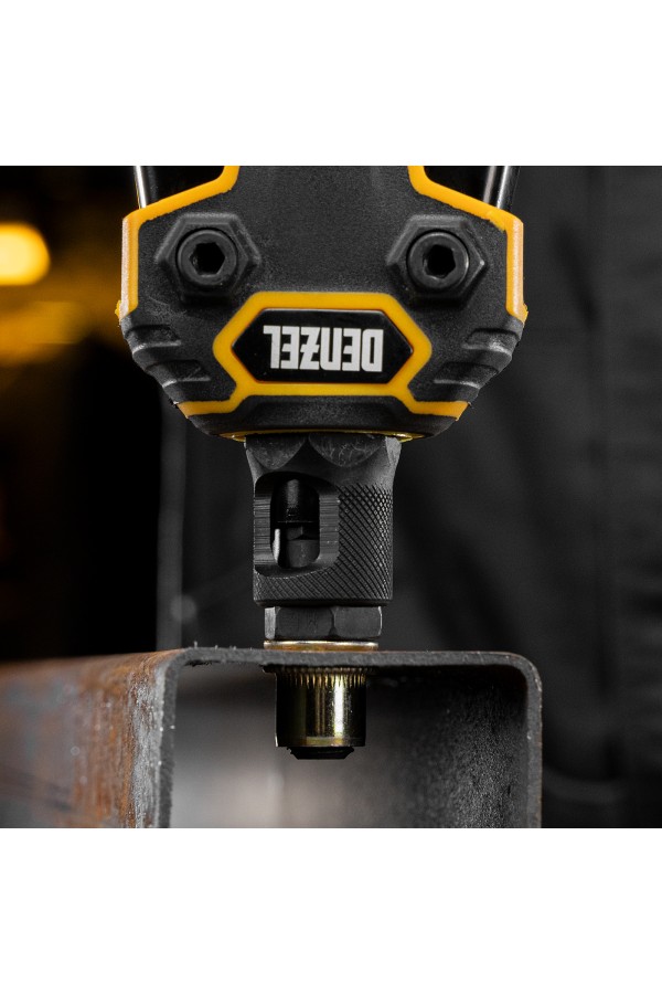 Заклепочник для резьбовых заклепок, двуручный, заклепки М3, М4, М5, М6, М8, М10, M12 Denzel