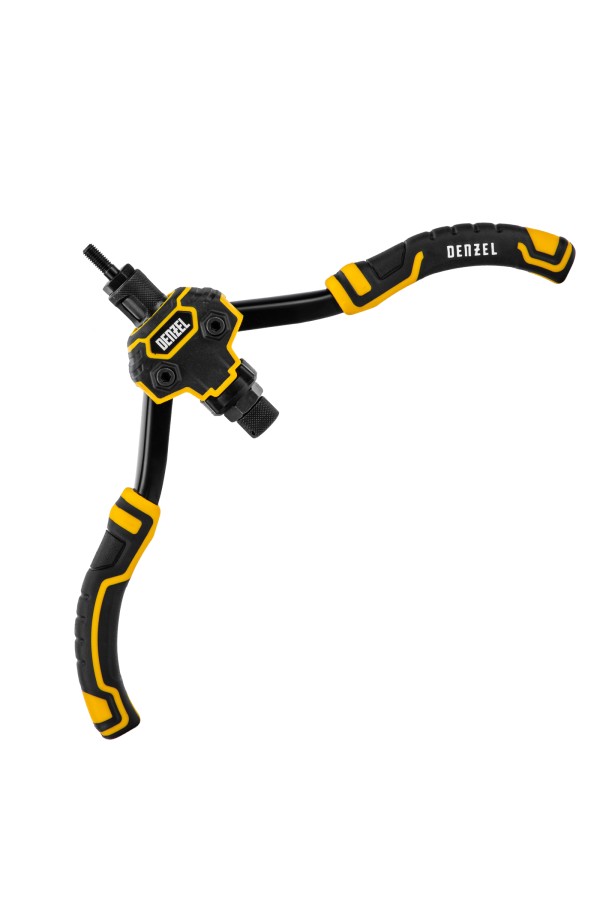 Заклепочник для резьбовых заклепок, двуручный, заклепки М3, М4, М5, М6, М8, М10, M12 Denzel