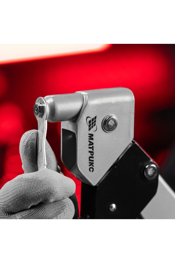 Заклепочник, 263 мм, поворотный 0-360 градусов, заклепки 2.4-3.2-4.0-4.8 мм Матрикс