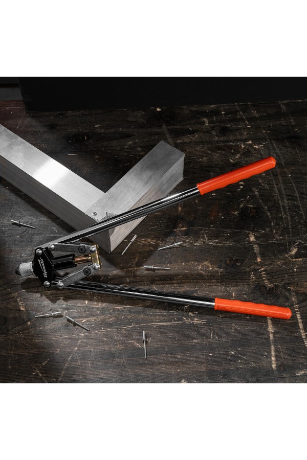 Заклепочник, 450 мм, двуручный, усиленный, заклепки 3.2-4.0-4.8 мм Sparta