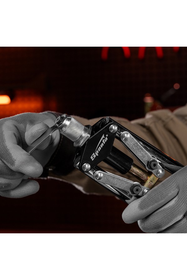 Заклепочник, 450 мм, двуручный, усиленный, заклепки 3.2-4.0-4.8 мм Sparta