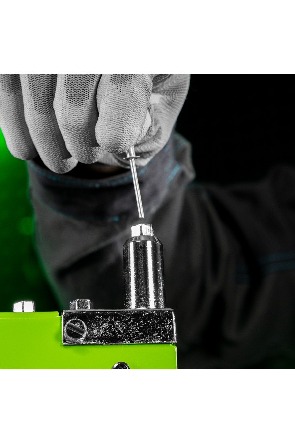 Заклепочник 270 мм, переставной 0-90 град, заклепки 2.4-3.2-4.0-4.8 мм Сибртех