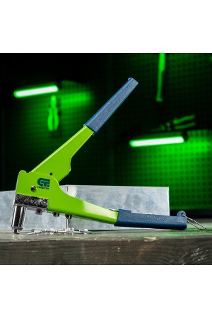 Заклепочник 270 мм, переставной 0-90 град, заклепки 2.4-3.2-4.0-4.8 мм Сибртех