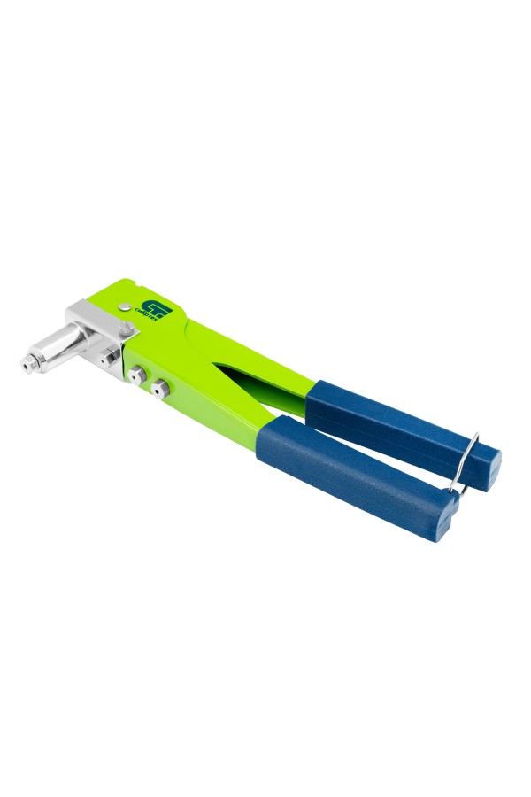 Заклепочник 270 мм, переставной 0-90 град, заклепки 2.4-3.2-4.0-4.8 мм Сибртех