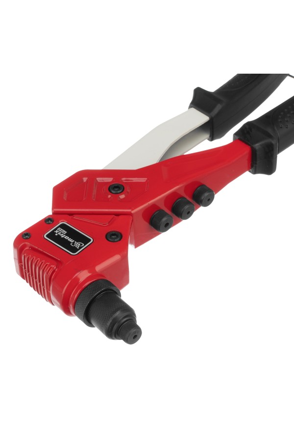 Заклепочник литой, поворотный, 290 мм, 0-360 град, заклепки 2.4-3.2-4.0-4.8 мм, Pro Matrix