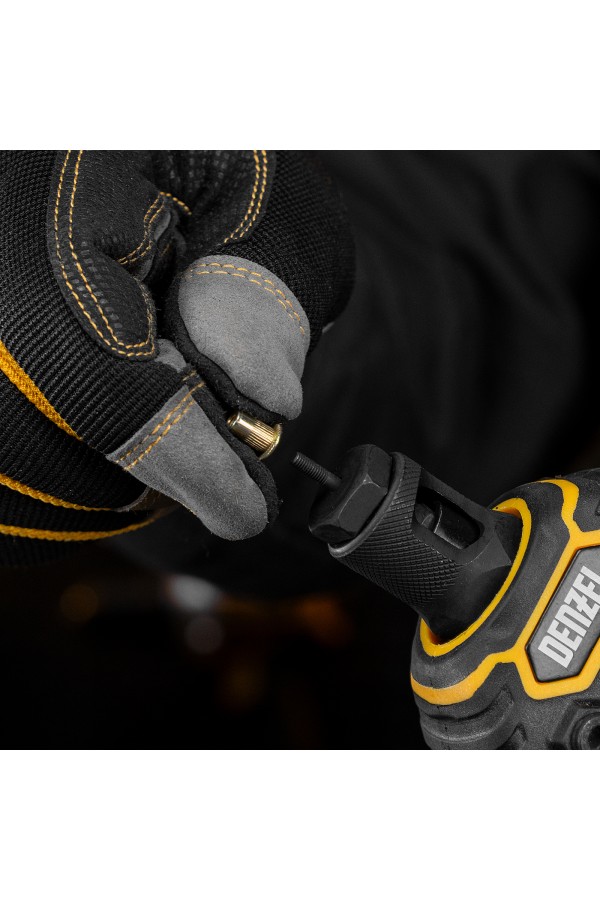 Заклепки резьбовые, стальные, оцинкованные, М3, пластиковый кейс, 200 шт. Denzel