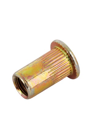 Заклепки резьбовые, стальные, оцинкованные, М5, пластиковый кейс, 100 шт. Denzel