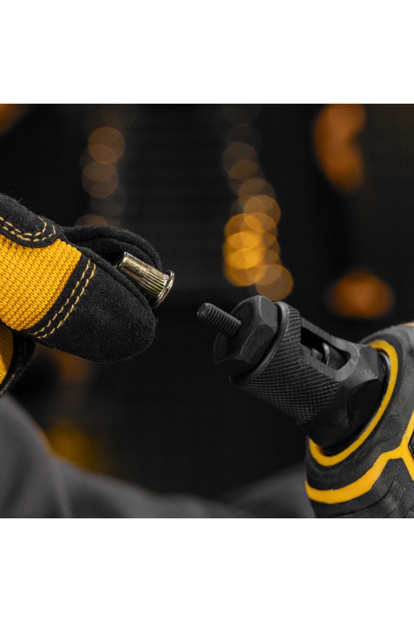 Заклепки резьбовые, стальные, оцинкованные, М5, пластиковый кейс, 100 шт. Denzel