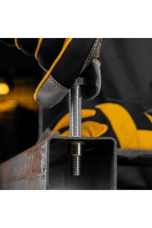 Заклепки резьбовые, стальные, оцинкованные, М12, пластиковый кейс, 25 шт. Denzel