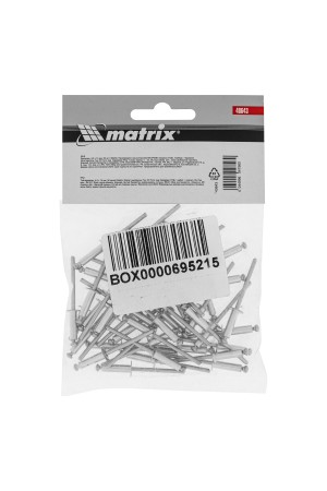 Заклепки, 4.0 х 14 мм, 50 шт. Matrix