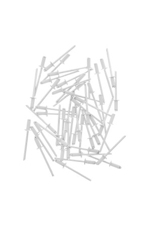 Заклепки 3.2 х 8 мм RAL 9003, сигнально-белые, 50 шт Matrix