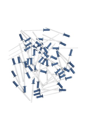 Заклепки 3.2 х 8 мм RAL 5005, синий, 50 шт Matrix