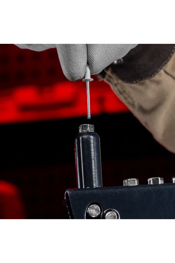 Заклепки 4.0 х 10 мм RAL 9003, сигнально-белые, 50 шт Matrix