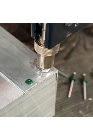 Заклепки 4.0 х 10 мм RAL 6005, темно-зеленые, 50 шт Matrix