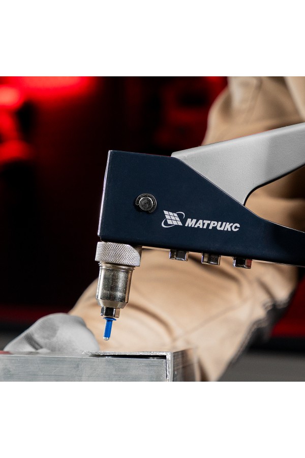 Заклепки 4.0 х 10 мм RAL 5005, синие, 50 шт Matrix