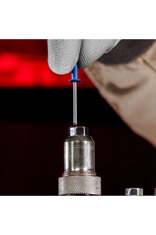 Заклепки 4.0 х 10 мм RAL 5005, синие, 50 шт Matrix