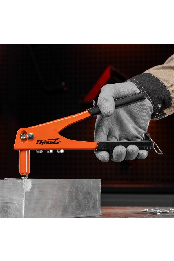 Заклепочник, 225 мм, заклепки 2.4-3.2-4.0-4.8 мм Sparta