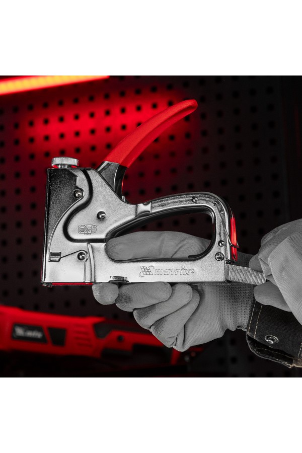 Степлер мебельный 4-функциональный, тип скобы: 140, 36, 300, 500, 6-14 мм Matrix