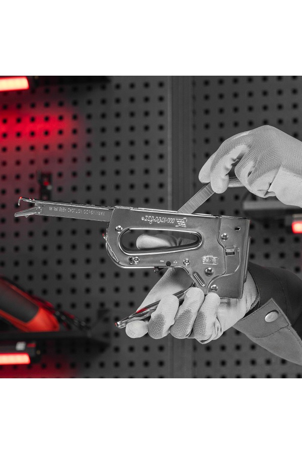 Степлер мебельный металлический регулируемый, тип скобы 53, 6-14 мм Matrix Professional