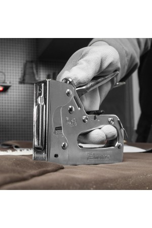 Степлер мебельный металлический регулируемый, тип скобы 53, 6-14 мм Matrix Professional