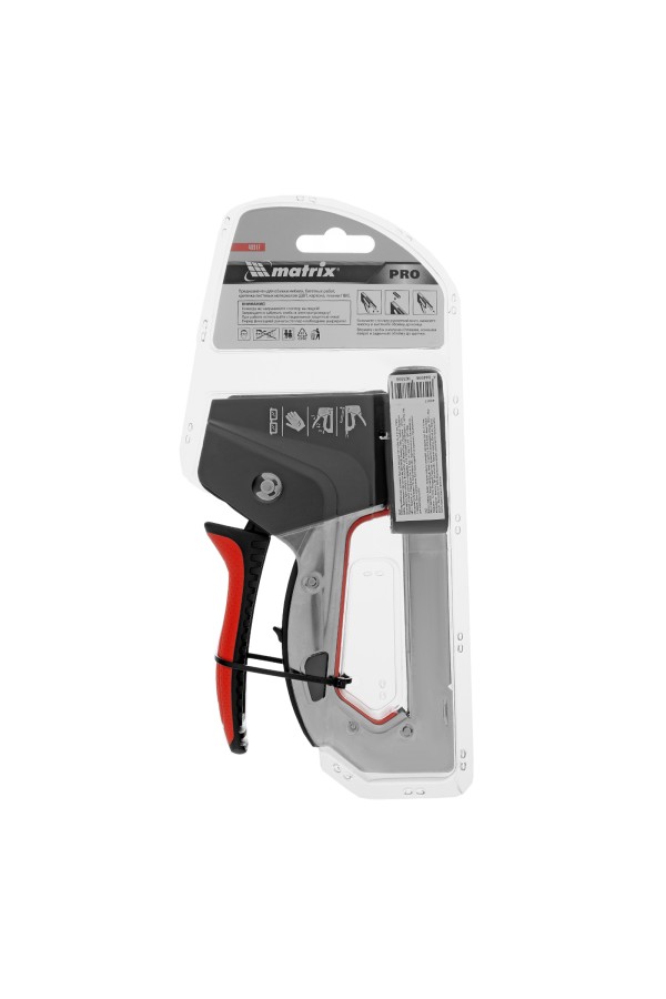 Степлер мебельный, стальной, быстрая загрузка, тип скобы 53, 4-14 мм, PRO Matrix