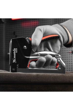 Степлер мебельный, стальной, быстрая загрузка, тип скобы 53, 4-14 мм, PRO Matrix