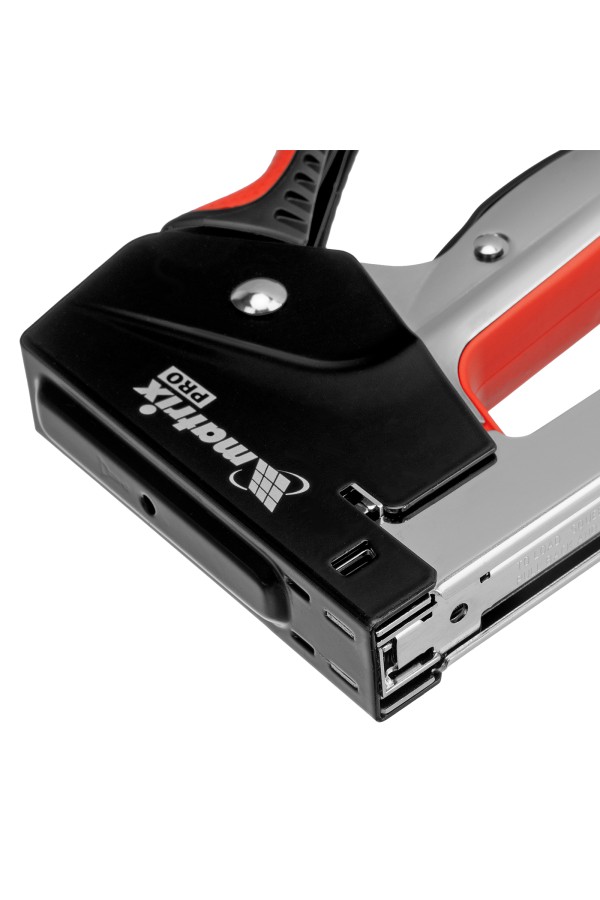 Степлер мебельный, стальной, быстрая загрузка, тип скобы 53, 4-14 мм, PRO Matrix