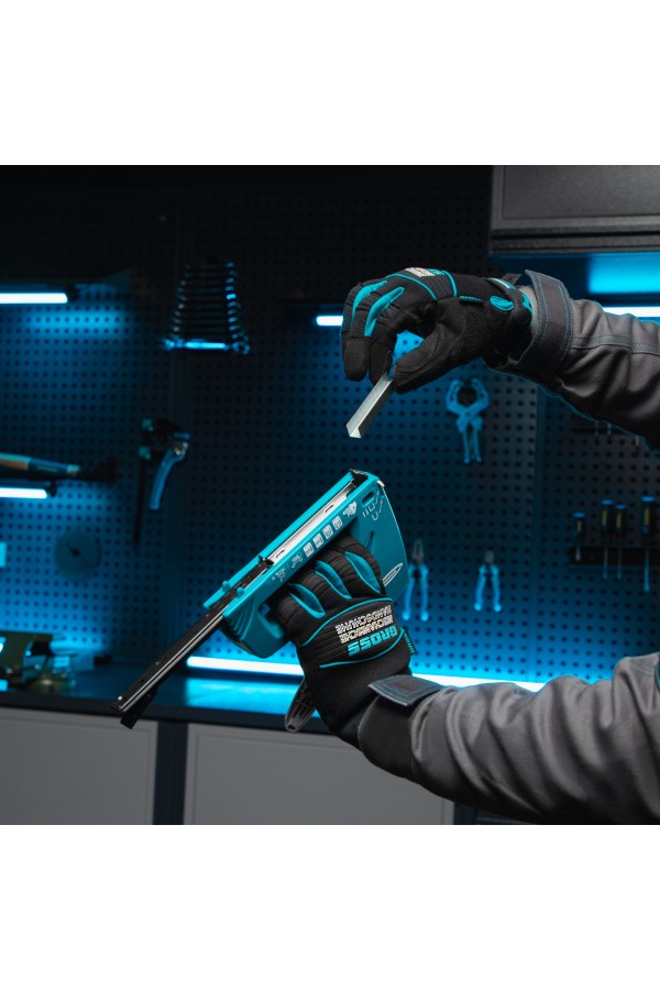 Степлер мебельный универсальные (Universell 4) пластик, 4 функции, тип скобы: 53, 36, 300, 500, 8-14мм Gross