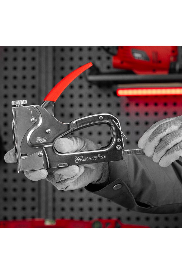 Скобы, 8 мм, для мебельного степлера, закаленные, тип 140, 1000 шт Matrix