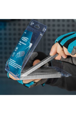 Скобы, 8 мм, для мебельного степлера, усиленные, тип 140,1250 шт Gross