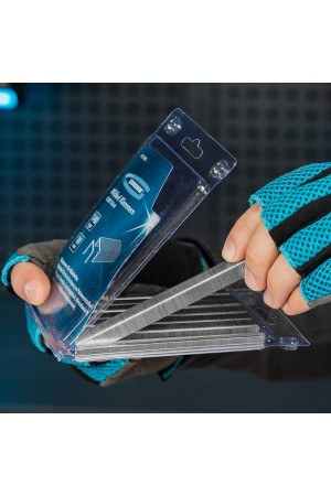 Скобы, 10 мм, для мебельного степлера, усиленные, тип 140,1250 шт Gross