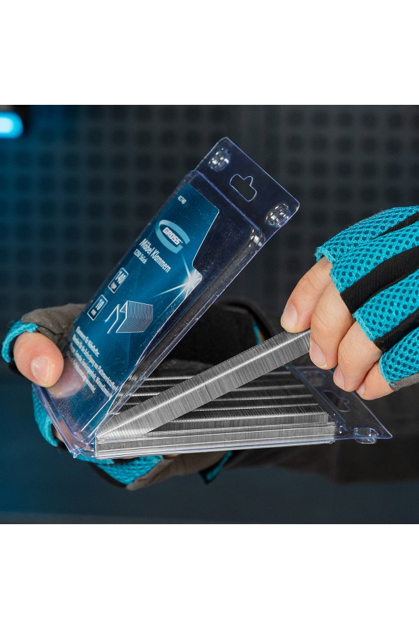 Скобы, 10 мм, для мебельного степлера, усиленные, тип 140,1250 шт Gross