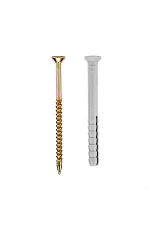 Дюбель-гвоздь полипропиленовый с потайным бортиком 6 х 60 мм, 200 шт Сибртех