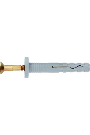 Дюбель-гвоздь полипропиленовый с цилиндрическим бортиком 6 х 40 мм, 200 шт Сибртех