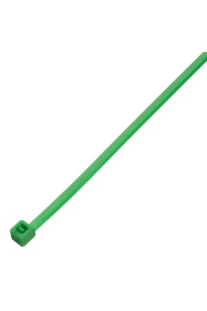 Хомуты, 150 x 2.5 мм, пластиковые, зеленые, 100 шт Сибртех