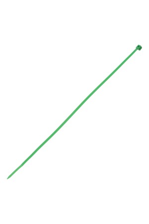 Хомуты, 250 x 3.6 мм, пластиковые, зеленые, 100 шт Сибртех