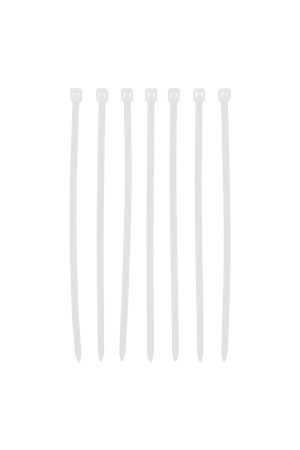 Хомуты, 100 x 2.5 мм, пластиковые, белые, 100 шт Сибртех