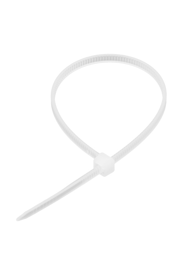 Хомуты, 150 x 2.5 мм, пластиковые, белые, 100 шт Сибртех