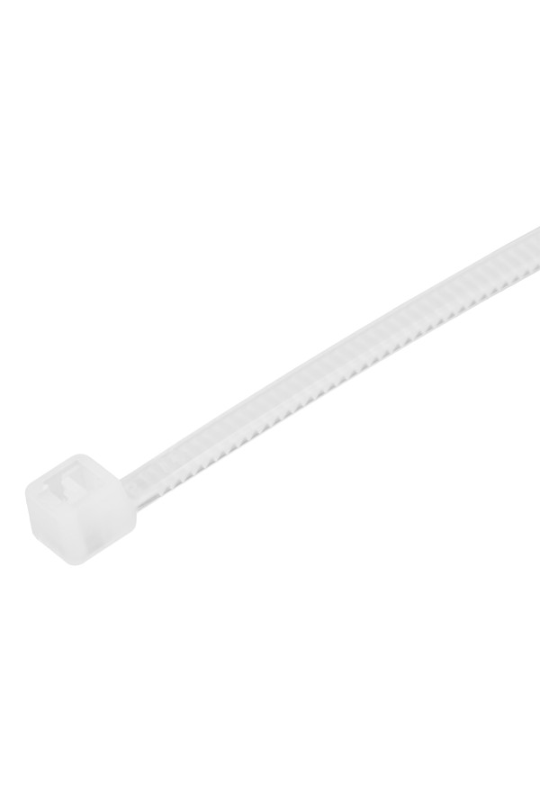 Хомуты, 150 x 2.5 мм, пластиковые, белые, 100 шт Сибртех