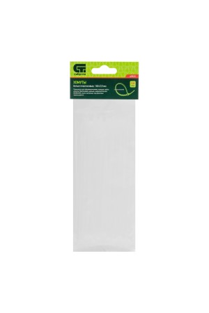 Хомуты, 160 x 2.5 мм, пластиковые, белые, 100 шт Сибртех