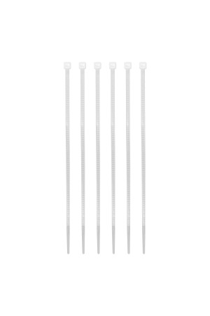 Хомуты, 180 x 3.6 мм, пластиковые, белые, 100 шт Сибртех