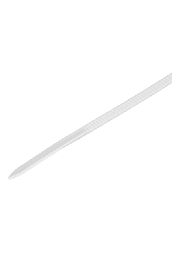 Хомуты, 200 x 3.6 мм, пластиковые, белые, 100 шт Сибртех