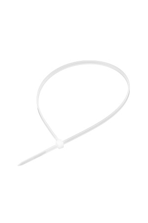 Хомуты, 370 x 3.6 мм, пластиковые, белые, 100 шт Сибртех