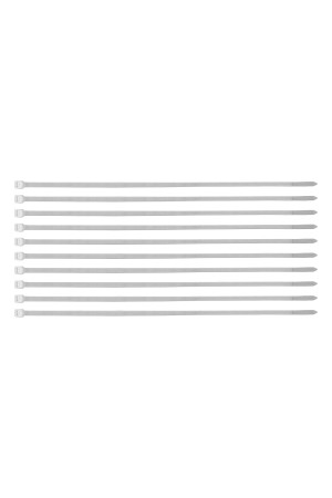 Хомуты, 300 x 4.8 мм, пластиковые, белые, 100 шт Сибртех