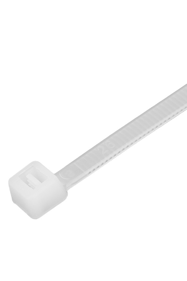 Хомуты, 350 x 4.8 мм, пластиковые, белые, 50 шт Сибртех