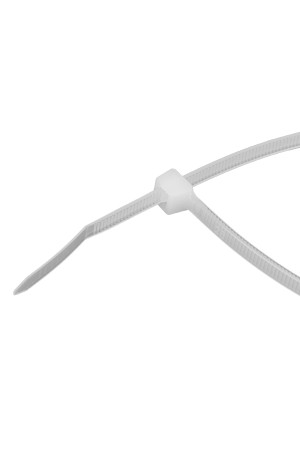 Хомуты, 350 x 4.8 мм, пластиковые, белые, 50 шт Сибртех