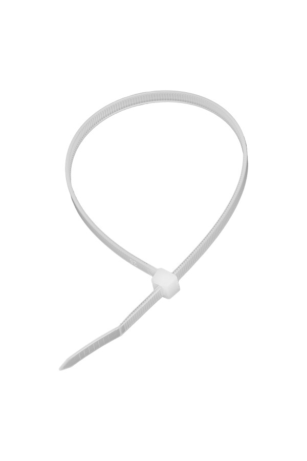 Хомуты, 350 x 4.8 мм, пластиковые, белые, 50 шт Сибртех