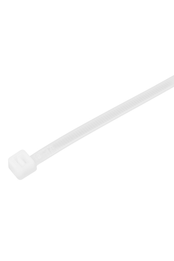Хомуты, 400 x 4.8 мм, пластиковые, белые, 50 шт Сибртех