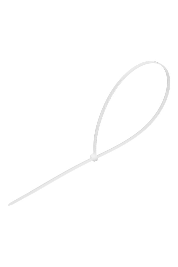 Хомуты, 500 x 4.8 мм, пластиковые, белые, 50 шт Сибртех